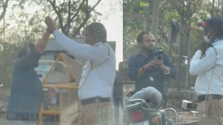 छत्रपती संभाजीनगर : मद्यधुंद तरुणाने वाहतूक पोलिसाला केली मारहाण, नंतर भररस्त्यात गोंधळ घातला, पुढे... Chhatrapati Sambjajinagar