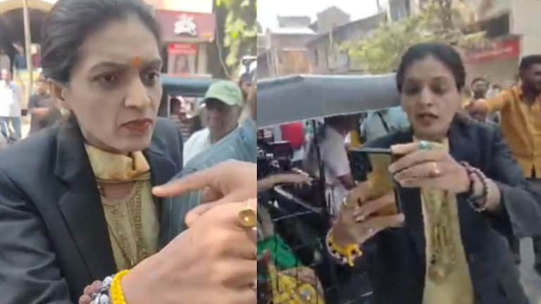 पुणे : विरुद्ध दिशेने जाणाऱ्या वाहन चालकासोबत रुपाली पाटील ठोंबरेंचा मोठा वाद, शाब्दिक चकमक; व्हिडीओ व्हायरल Pune News