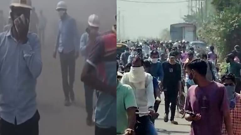 पालघरमध्ये मोठी दुर्घटना, विषारी वायू गळतीमुळे नागरिकांमध्ये घबराट; 2600 जणांचं रेस्क्यू ऑपरेशन Palghar Gas Leak