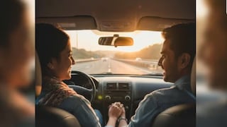 प्रेयसीला प्रपोज करण्यासाठी 932 किमी प्रवास... वाटेत कारमध्ये तरुणाने केलं 'असं' काही अन् झाला व्हायरल! Mumbai Tak
