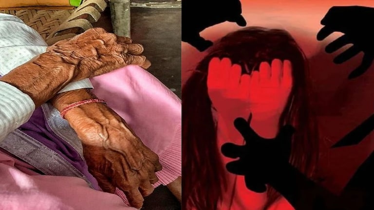 शेतात एकट्या राहणाऱ्या 90 वर्षीय वृद्धेवर सामूहिक अत्याचार, नराधमांची माहिती देणाऱ्यास 10 हजारांचे बक्षीस Crime News