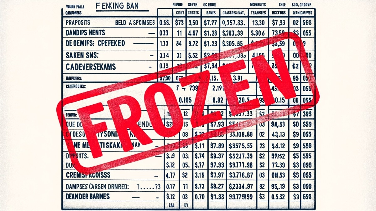 Personal Finance: कोणत्याही Warning शिवाय बँका तुमचं Account गोठवू शकतं, कारण...