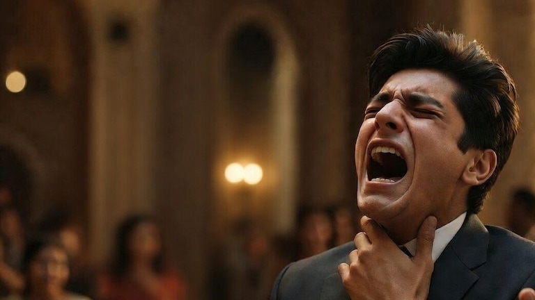 लग्नात गेला जेवायला अन् तोंडात टाकला 'तो' गोड पदार्थ... तरूणाचा झटकन गेला जीव! rasgulla gets stuck in throat young man dies at wedding ceremony jamshedpur viral news