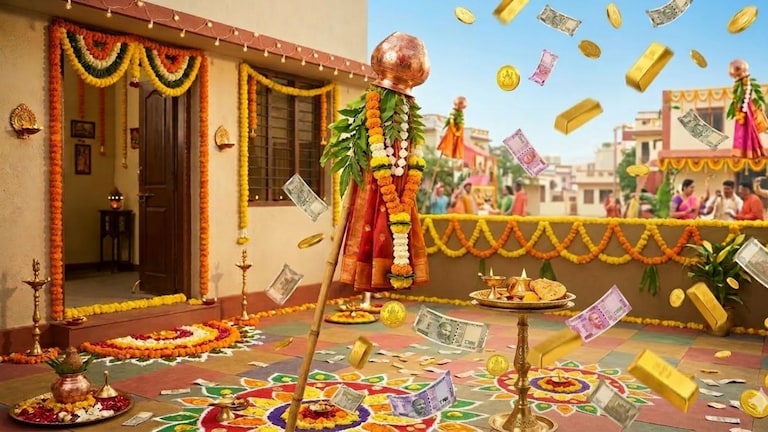 यंदाच्या गुढीपाडव्याला होणार लक्ष्मीची कृपा! हिंदू नववर्षापासून 'या' राशींच्या आयुष्यात भरभराट, तुमची रास यात आहे का? Gudhipadwa 2026