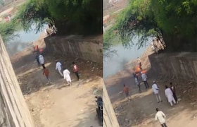 नांदेड शहरानजीक गावात चालत्या दुचाकीसह तरुण जळून खाक, अपघात की घातपात? Nanded News