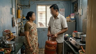 डोक्यात गॅस सिलिंडर घालून बायकोची हत्या, घराला कुलूप लावून पळाला नवरा; नेमकं कारण काय? Mumbai Tak