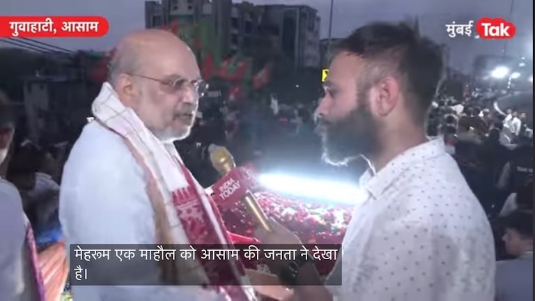 Amit Shah Aaj Tak Exclusive: ‘लॉकडाऊनचा प्रश्नच नाही.. गॅस, पेट्रोलचा आपल्याकडे पुरेसा साठा’ amit shah aaj tak exclusive interview question of a lockdown simply does not arise. we have adequate stocks of gas and petrol in the country
