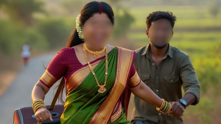 40 वर्षीय महिलेची 28 वर्षीय तरुणाशी इंस्टाग्रामवर ओळख, चार मुलं सोडून पत्नी बॉयफ्रेंडसोबत गेली पळून Crime news