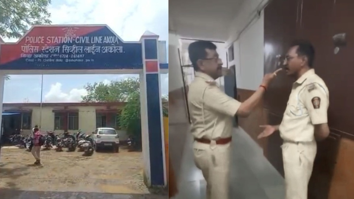अकोला : 'तुझ्या मुलीला माझ्याकडे पाठव..' महिला आरोपीकडे पोलिसाची आक्षेपार्ह मागणी; व्हिडिओ व्हायरल 