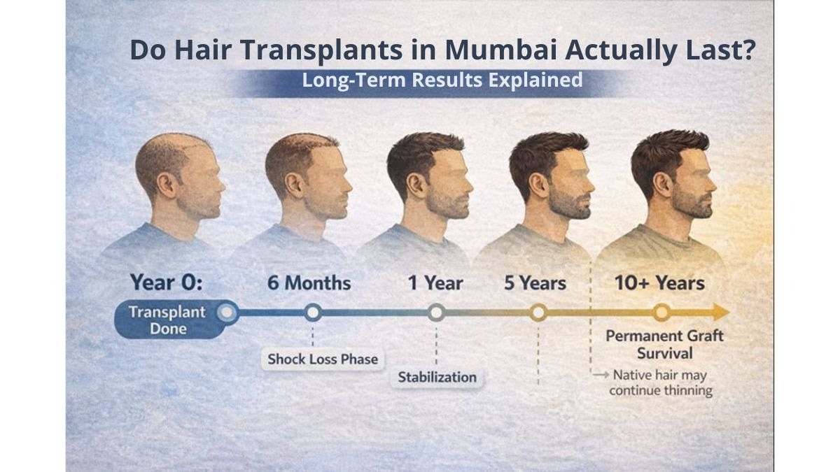 do hair transplants in mumbai really last understand  long term results