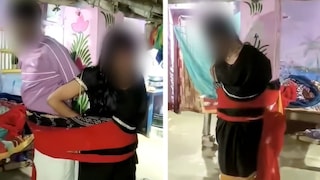 तीन मुलांची आई प्रियकरासोबत आक्षेपार्ह अवस्थेत सापडली, गावकऱ्यांनी पिलरला बांधलं अन्... Mumbai Tak