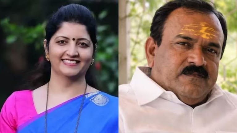 रूपाली चाकणकरांचे अशोक खरातला 177 कॉल्स, अंजली दमानियांनी CDR ची कॉपी काढली; सनसनाटी आरोप Anjali Damania on Rupali Chakankar,