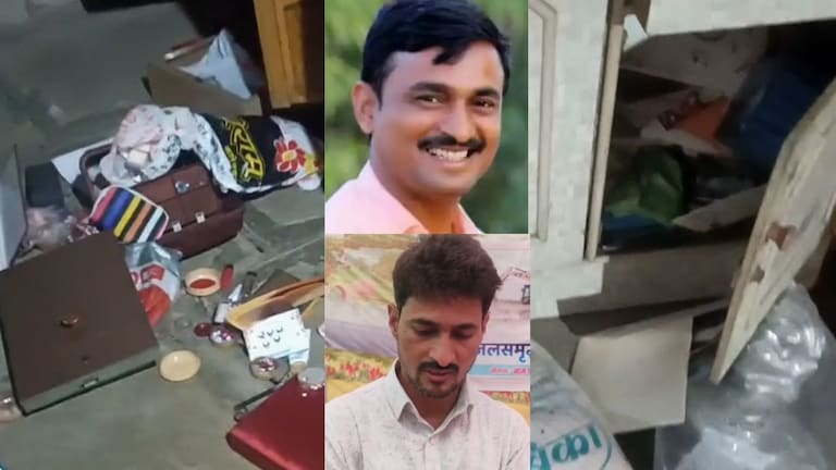 बीड : मस्साजोग येथील देशमुख कुटुंबीयांच्या घरात चोरी, सर्वजण झोपलेले असताना मध्यरात्री चोरट्यांनी मारला डल्ला Beed Crime News