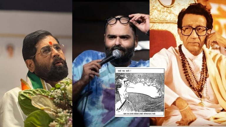 बाळासाहेब ठाकरेंचे व्यंगचित्र वापरुन कुणाल कामराचे हक्कभंग समितीला स्पष्टीकरण, एकनाथ शिंदेंना पुन्हा डिवचलं Kunal Kamra reply alleging breach of legislative privilege issued by Pravin Darekar