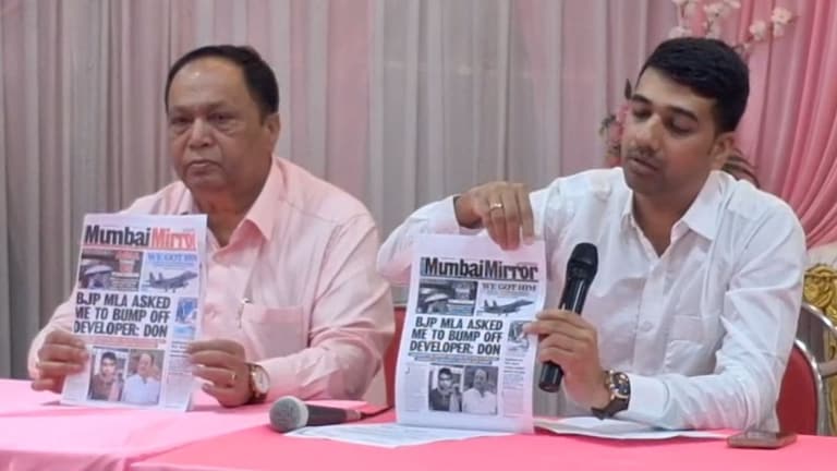 ठाणे : बिल्डरच्या हत्येची सुपारी दिल्याचा भाजप आमदारावर आरोप, गँगस्टर इजाज लाकडावालाच्या पत्रामुळे खळबळ.. Gangster Lakdawala letter to Thane Police Commissioner