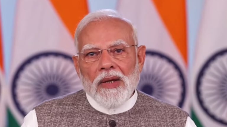 'नारी शक्ती आणि संविधानावर काँग्रेसकडून अन्याय' मोदींची काँग्रेसवर घणाघाती टीका, नेमकं काय म्हणाले? PM Modi On Congress