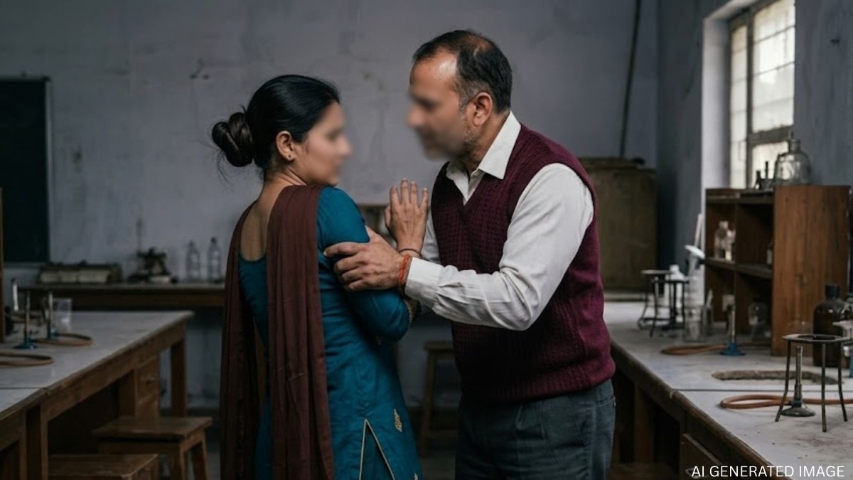 सायन्सच्या शिक्षिकेला लॅबमध्ये बोलावले अन् घडलं भयंकर, गणिताचा शिक्षक का झाला फरार?
