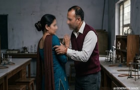 सायन्सच्या शिक्षिकेला लॅबमध्ये बोलावले अन् घडलं भयंकर, गणिताचा शिक्षक का झाला फरार? Crime News