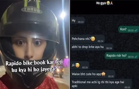 Rapido ड्रायव्हरचा 'तो' मेसेज, महिलेने शेअर केले चॅटचे स्क्रीनशॉट अन्... do you live alone rapido driver message goes viral woman shares post