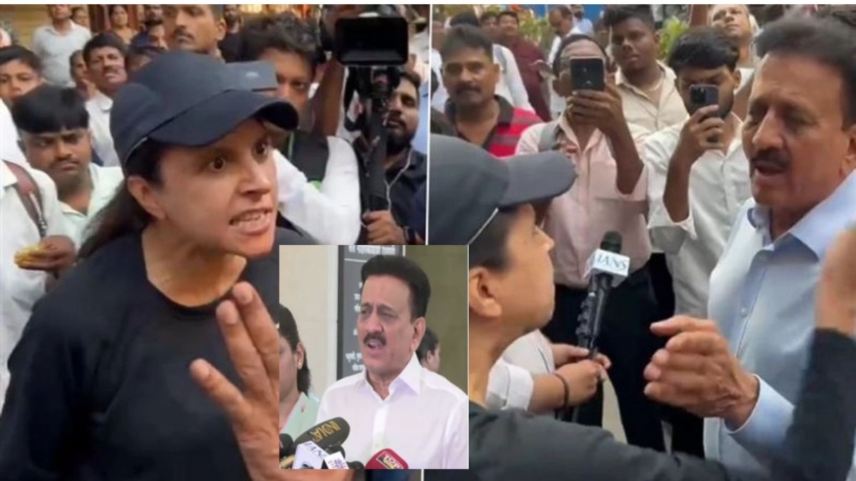 वाहतूक कोंडीमुळे संतापलेल्या 'त्या' महिलेबाबत गिरीश महाजनांची प्रतिक्रिया, काय म्हणाले? 