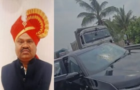 भीषण अपघातात जुन्नरच्या नायब तहसीलदारांचा मृत्यू, हायवा आणि कारची समोरासमोर धडक Accident News