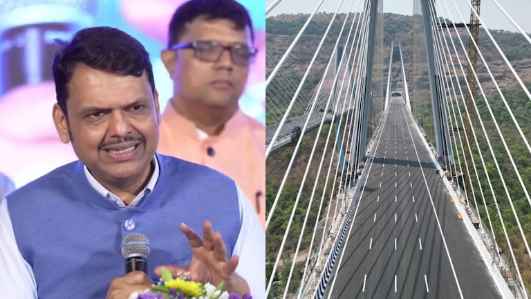 मिसिंग लिंकवर वाहतूक नियम मोडला तर.., फडणवीसांचा इशारा, पण 'त्या' लोकांची मागितली माफी Devendra Fadnavis on missing link