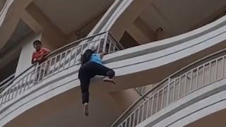 पुणे : नवऱ्यासमोर बायकोची आठव्या मजल्यावरून उडी, थरकाप उडवणारा Video Mumbai Tak