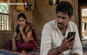 सुखी संसाराचे सोनेरी स्वप्न, पण बायकोचा मोबाईल हाती घेतला अन् झोप उडाली Crime News
