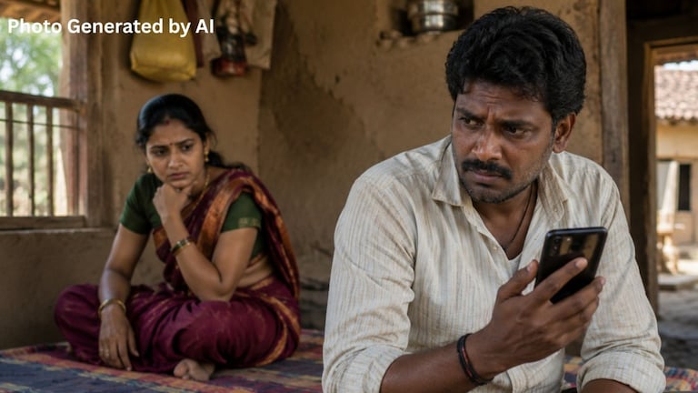 सुखी संसाराचे सोनेरी स्वप्न, पण बायकोचा मोबाईल हाती घेतला अन् झोप उडाली Crime News