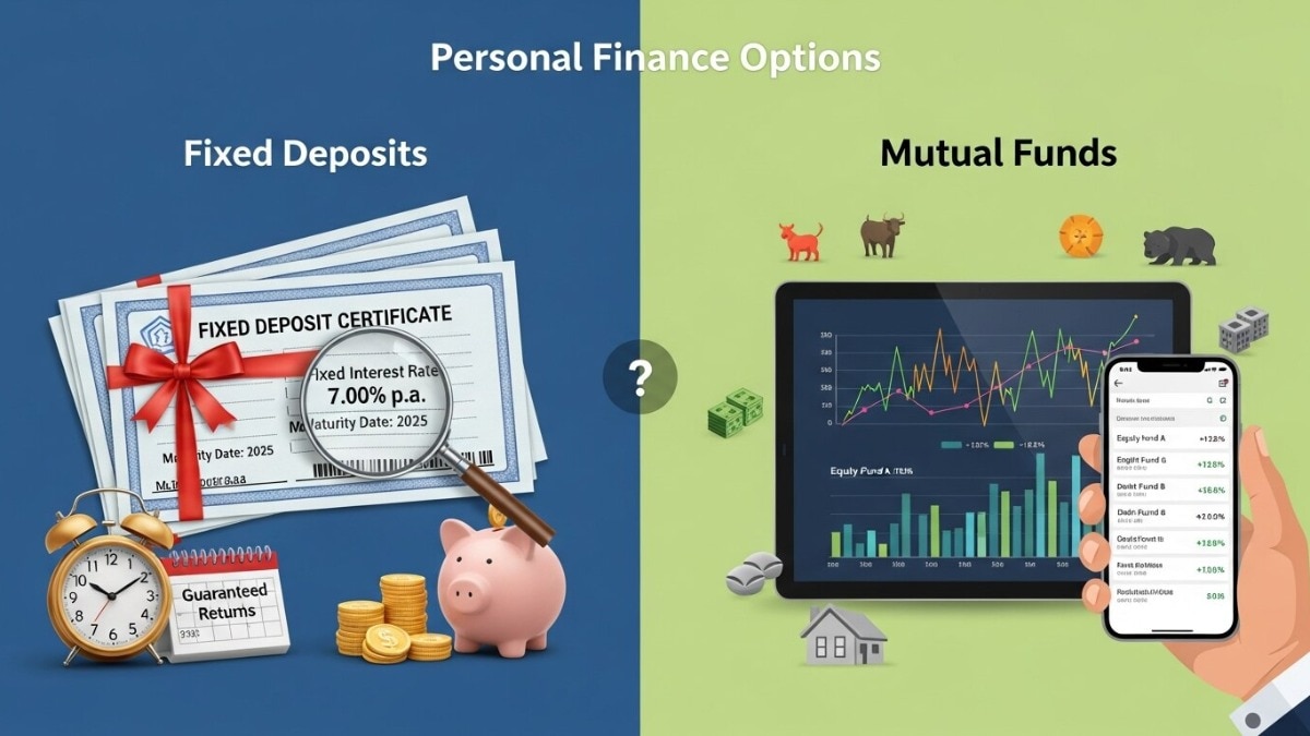 Personal Finance: फिक्स्ड डिपॉझिट आणि म्युच्युअल फंड.. गुंतवणूकदारांचा एवढा संभ्रम का?