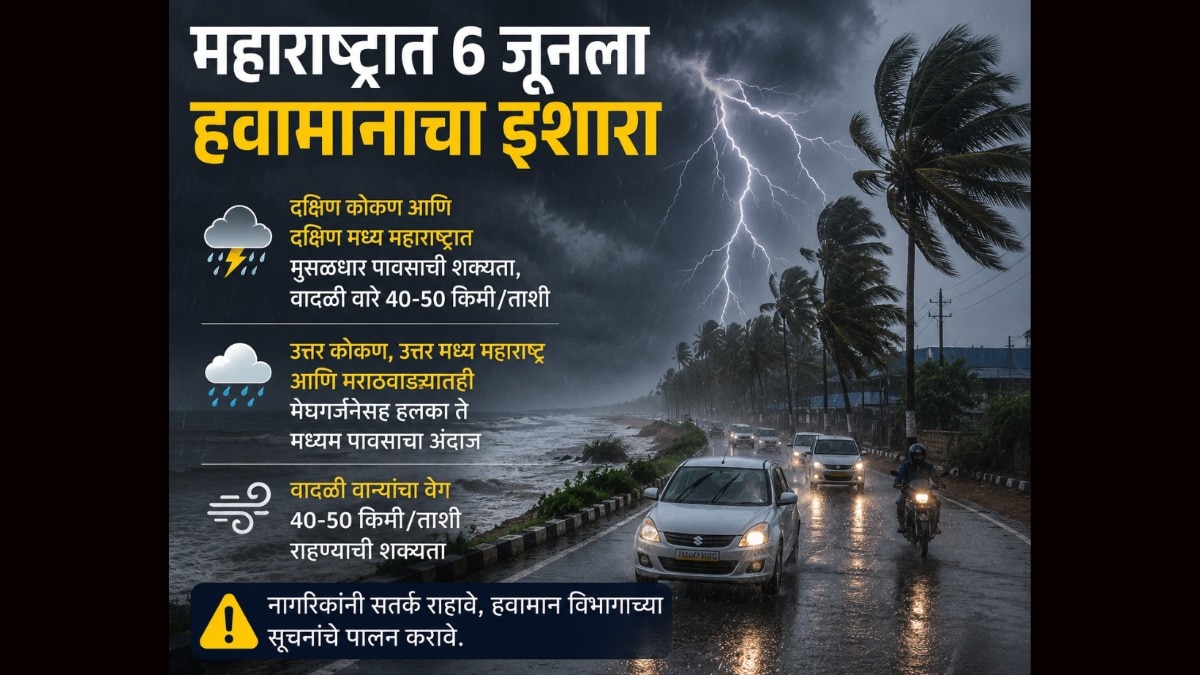 Monsoon Update: 11 जिल्ह्यांमध्ये वेगाने वाहणार वारे.. मुसळधार पाऊस, थोड्याच वेळात बदलणार हवामान