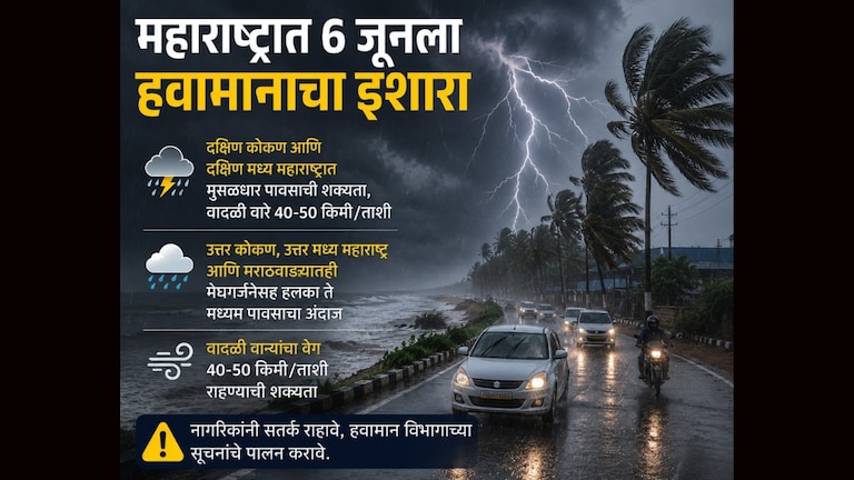 Monsoon Update: 11 जिल्ह्यांमध्ये वेगाने वाहणार वारे.. मुसळधार पाऊस, थोड्याच वेळात बदलणार हवामान monsoon update 2026 heavy rains strong winds in 11 districts heavy rain weather set to change shortly