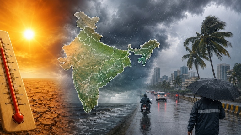 Monsoon Update: महाराष्ट्रात ऑरेंज अलर्ट.. वादळी वारे अन् मुसळधार पाऊस! monsoon update 2026 imd june 10 weather exactly where in maharashtra has an orange alert been issued gusty winds and heavy rain forecast