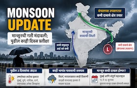 Monsoon Update: मुंबईसह अनेक जिल्ह्यांना 'येलो अलर्ट' पण नेमका कशाचा? monsoon update yellow alert for mumbai and several other districts but exactly for what imd 11 june 2026 weather