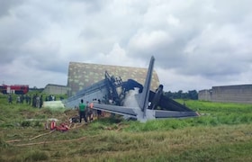 भारतीय हवाई दलाच्या विमानाचा भीषण अपघात, 5 जवानांचा मृत्यू IAF aircraft crash