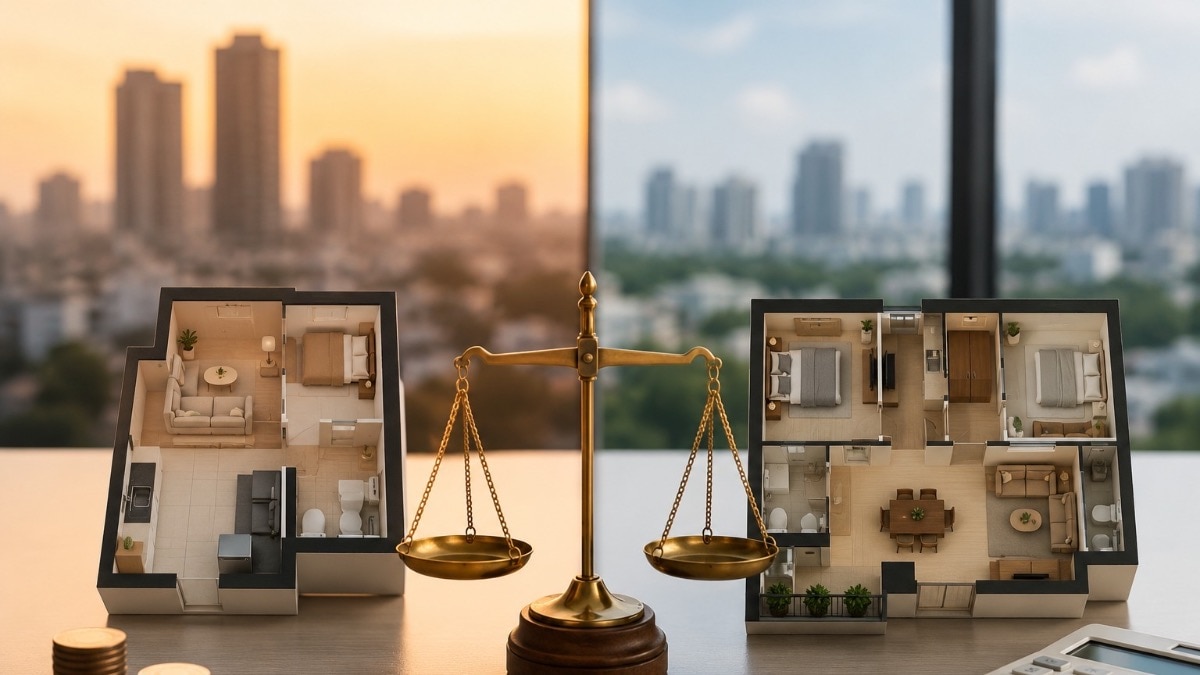Personal Finance: 1 BHK की 2 BHK फ्लॅट.. कोणता पर्याय आहे सगळ्यात बेस्ट? personal finance 1 bhk or 2 bhk flat which option is best and most financially beneficial