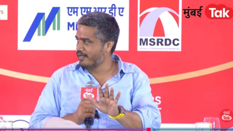Mumabi Tak Baithak: देवेंद्र फडणवीसांचं रोहित पवारांनी केलं कौतुक, पण नेमकं कशासाठी? mumbai tak baithak why rohit pawar liked devendra fadnavis as the leader of opposition politics Marathi News