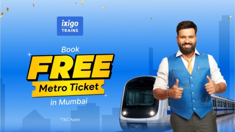ixigo कडून मुंबई मेट्रो प्रवाशांसाठी खास ऑफर; दरमहा मिळणार दोन मोफत मेट्रो तिकिटे special offer from ixigo for mumbai metro commuters get two free metro tickets every month