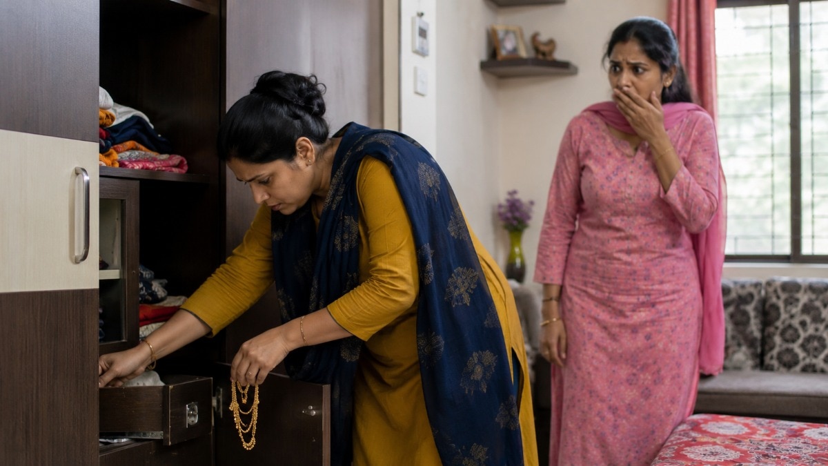 मैत्रिणीनेच केला विश्वासघात; साडी मागण्याच्या बहाण्याने घरात आली अन्...