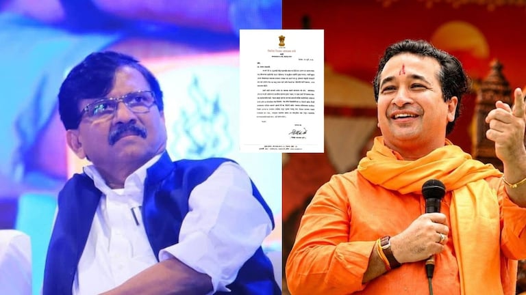 "डर्टी संजय राऊत, संघभूमीवर नाक रगडून..", नितेश राणेंनी थेट पत्र लिहिलं, नेमकं काय घडलं? nitesh rane letter to sanjay raut