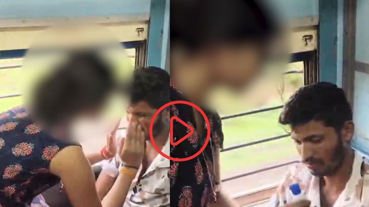 बांगड्या भरल्या, लिपस्टिक लावली अन् मेकअप.., छेड काढणाऱ्या 'रोमिओ'ला तरुणीने शिकवला धडा VIDEO 