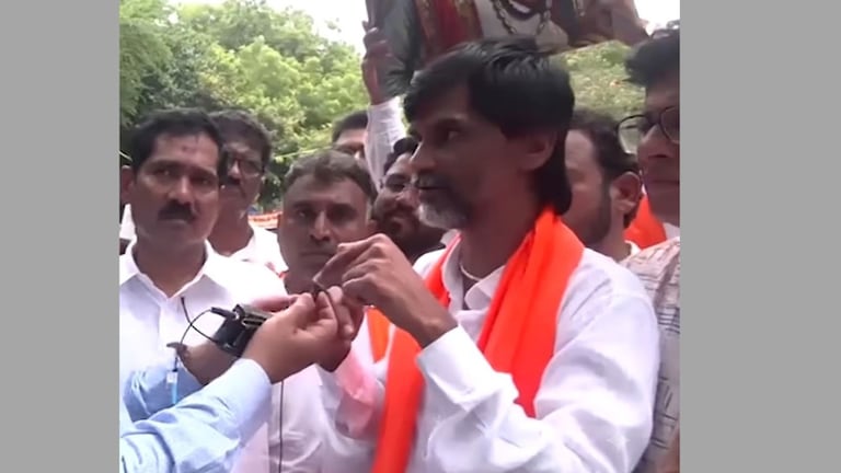 'नड्डा भेटू नाही तर...' जंतर-मंतरवर जरांगेंची रोखठोक मुलाखत Manoj Jarange At Jantar Mantar CJP Protest