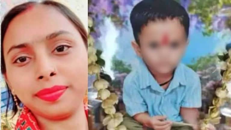 प्रियकराशी बोलताना गोंधळ घालायचा, आईने निष्पाप मुलाला संपवलं, पतीने महिन्याने केला उलगडा mathura crime news