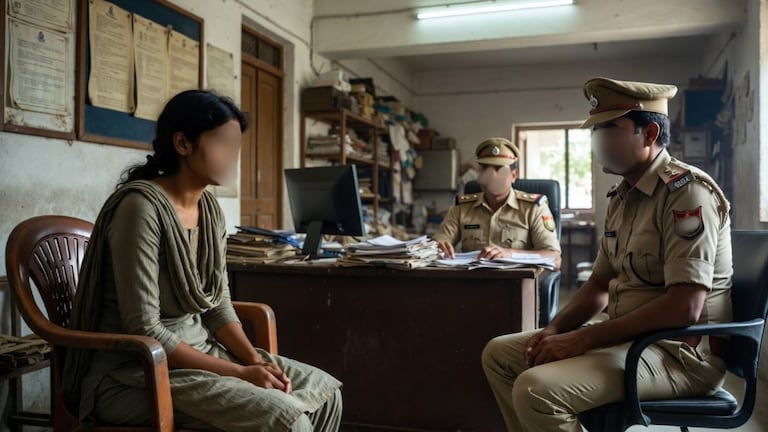 महिला शिक्षिकेवर तरुणाकडून लैंगिक अत्याचार, नवऱ्याला संपवण्याची धमकी crime news