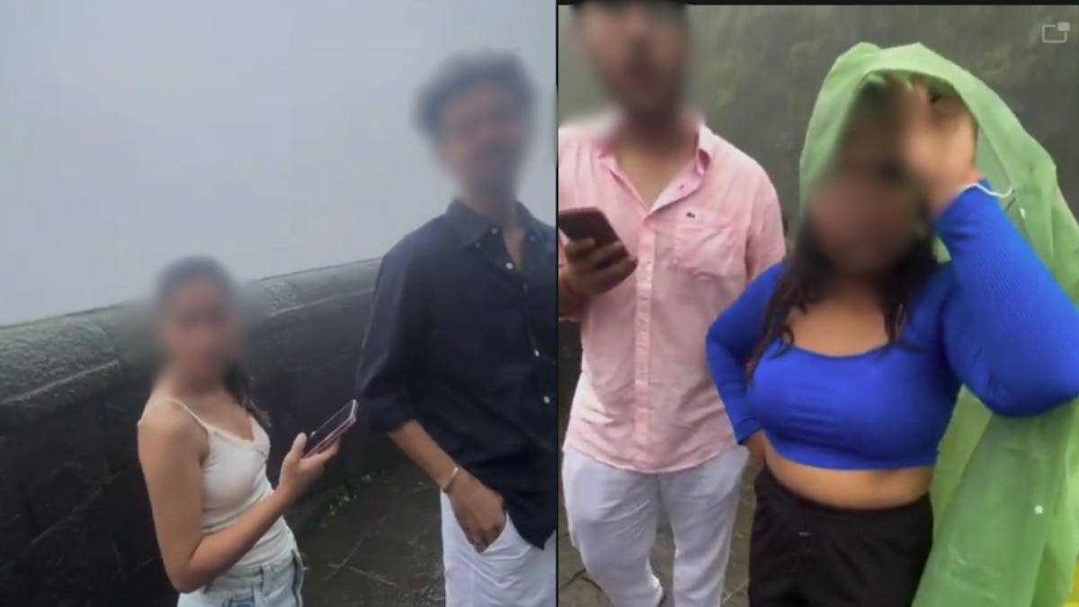 पुणे : लोहगड किल्ल्यावर पर्यटकांची 'ती' कृती, शिवप्रेमींचा संताप VIDEO 