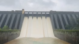 Koyna Dam: तुफान पावसाने कोयना धरण तुडुंब, तब्बल 6 दरवाजे उघडले! 6 gates of koyna dam have been opened 11680 cusecs of water are being released into riverbed and riverside villages issued an alert