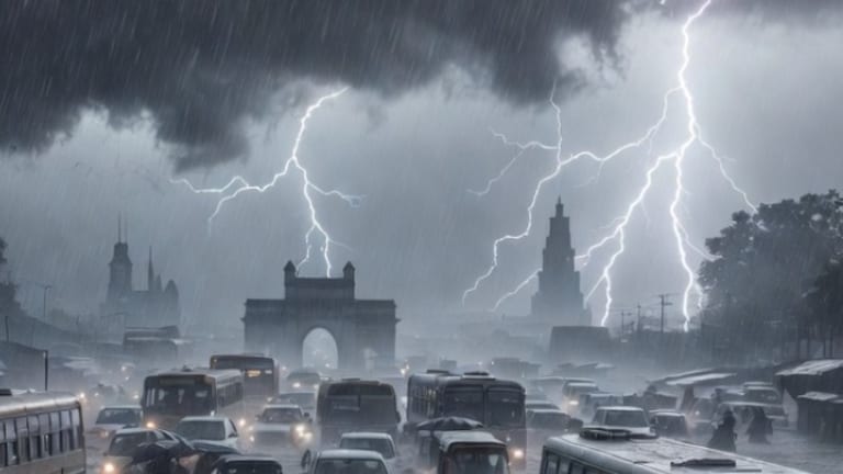 Maharashtra Weather : वातावरण फिरलं, 'या' जिल्ह्यांत वादळीवाऱ्यासह पाऊस घालणार धुमाकूळ Maharashtra Weather