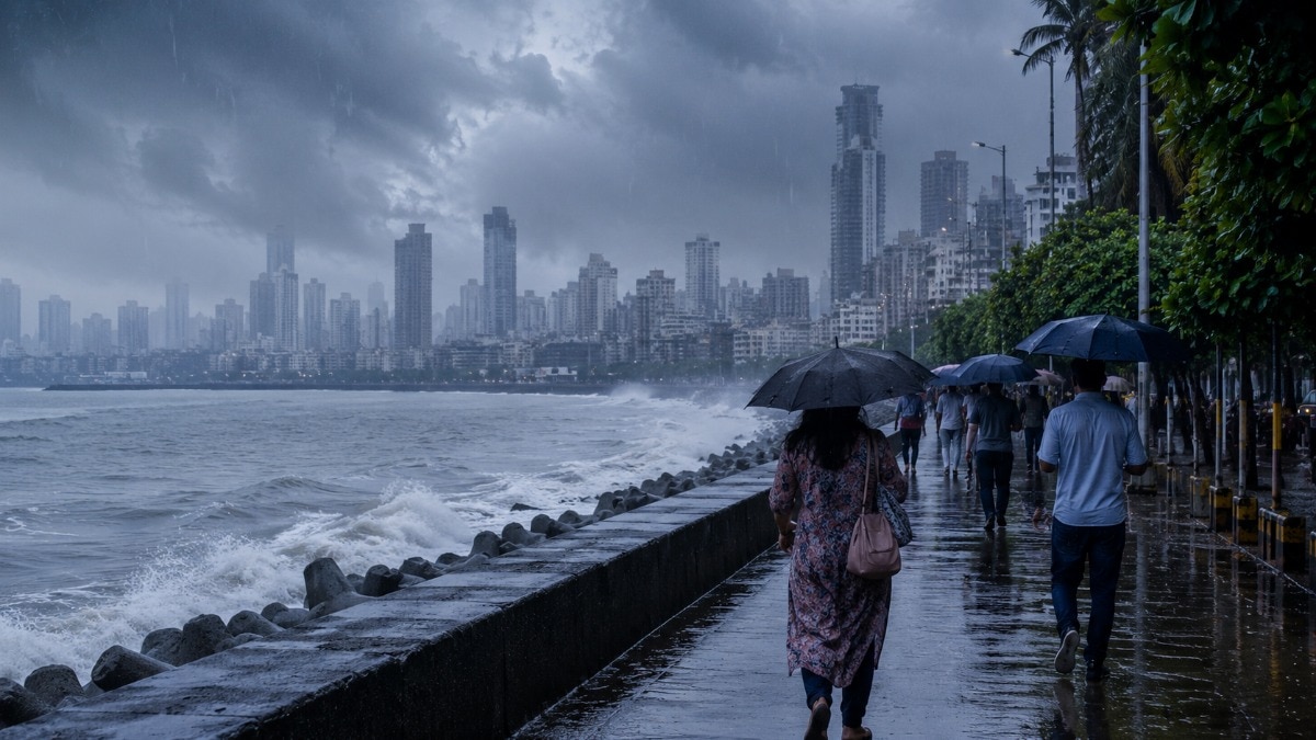 मुंबईकरांनो सांभाळा, पुढील काही तास तुफान पाऊस.. समुद्रानजीक Rain Bands सक्रिय