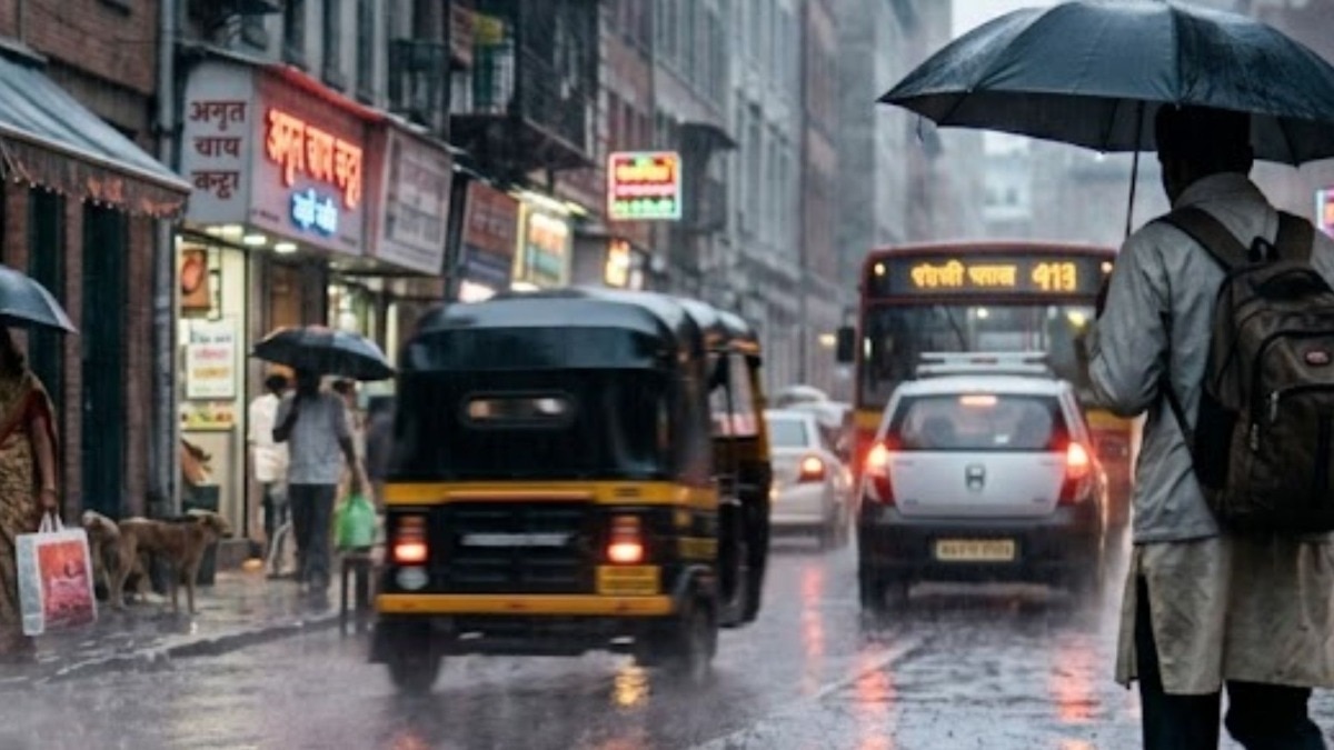 Maharashtra Weather : हवामानाच्या दिशेत बदल, कुठे कोसळधारा तर कुठे वादळ