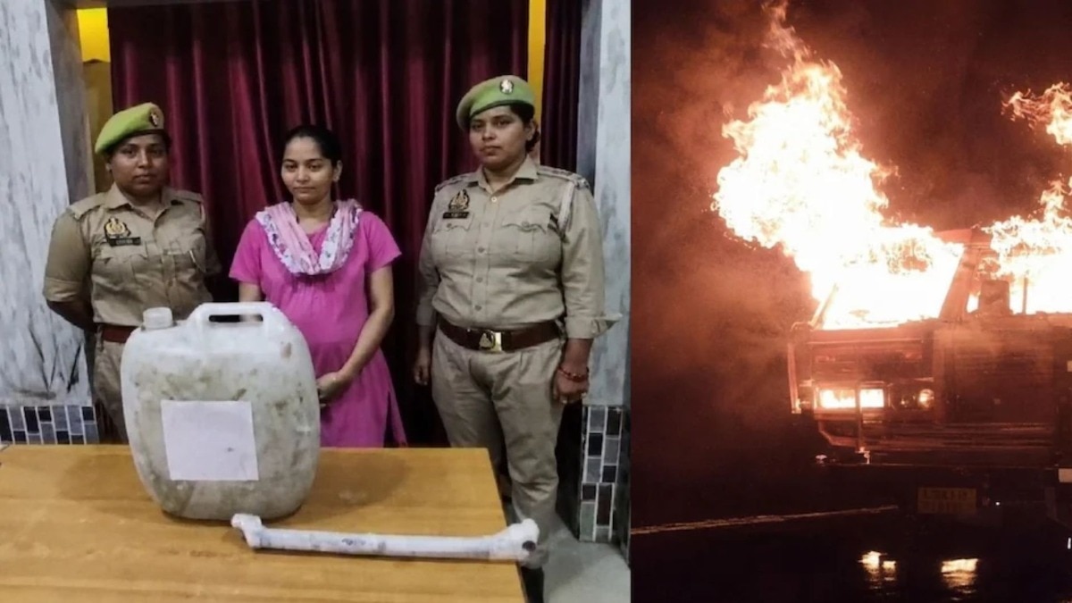 राष्ट्रीय महामार्गावर ट्रक जळून चालकाचा मृत्यू, पण पोलीस तपासात भयंकर कांड उघडकीस 